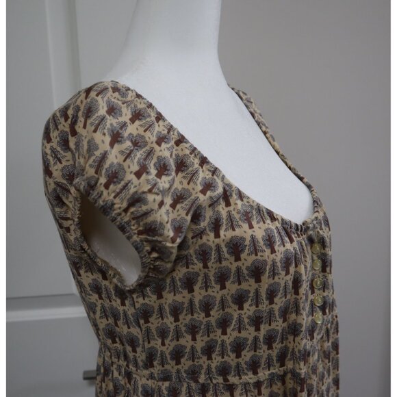 Urban Outfitters Lovely Tree Pattern Dress M size - Picture 3 of 7